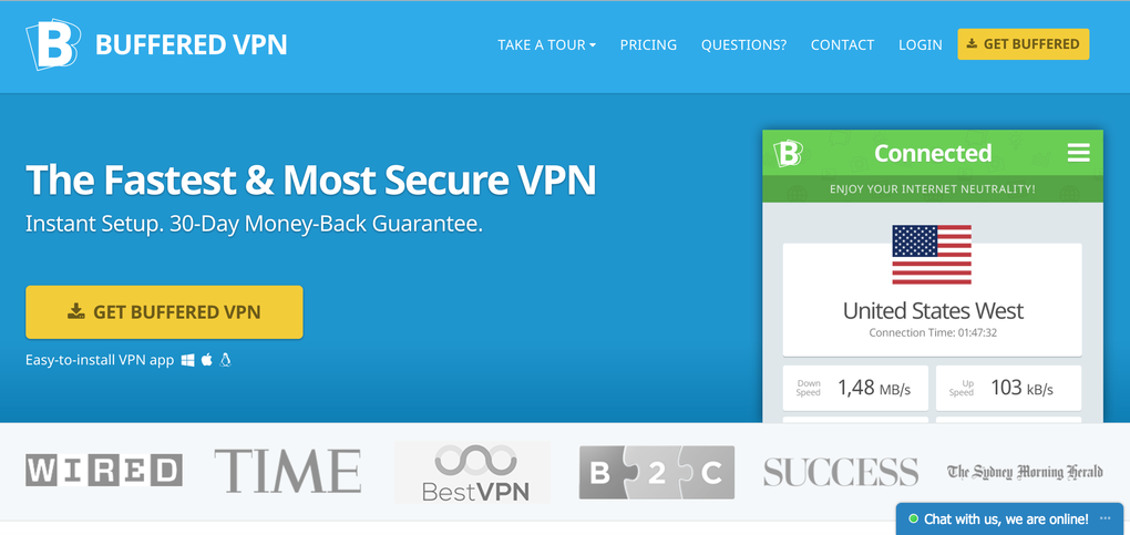 buffered vpn preis