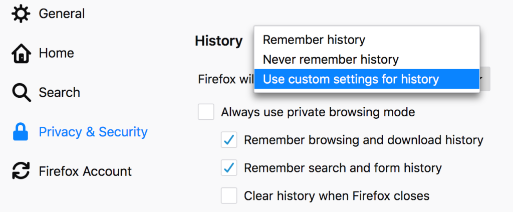 Firefox Browserdaten löschen